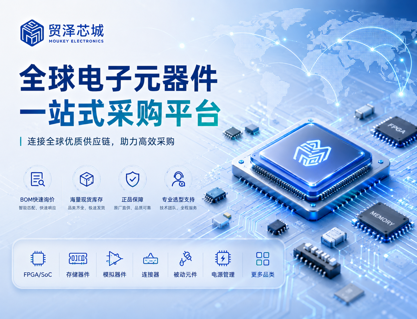 全球电子元器件一站式采购平台